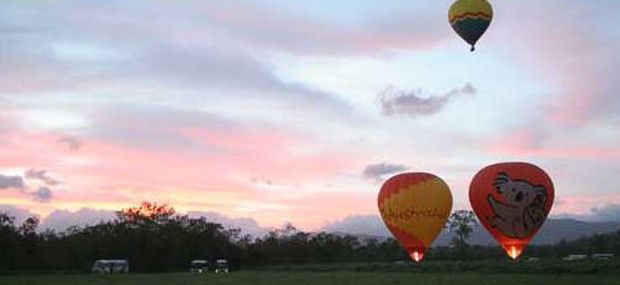 Scenic Hot Air Ballooning Mareeba Queensland Australia
