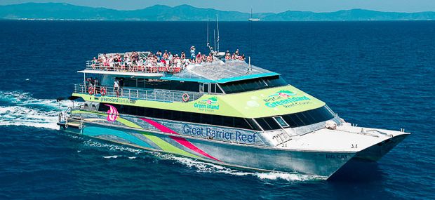 Big Cat Green Island Great Barrier Reef Cruises
